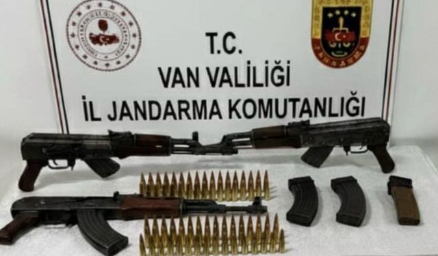 Van'da silah kaçakçılığı operasyonu; 2 gözaltı