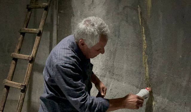 Yazın serinleyebilmek için kar doldurulan kuyularda hazırlıklar başladı