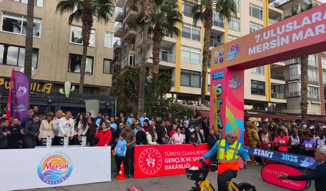 7’nci Uluslararası Mersin Maratonu başladı