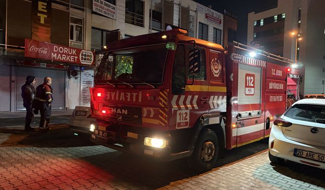 Aydın’da park ettiği araç saniyeler içinde alev aldı