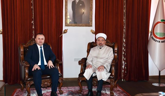 Diyanet İşleri Başkanı Arpaguş, Amasya'da