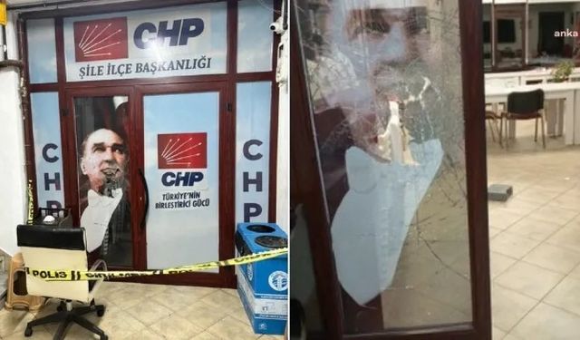 İstanbul- CHP Şile İlçe Başkanlığı önünde 'kızıma küfür ettiler' diye bağıran kişi gözaltına alındı