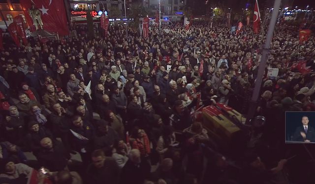 İstanbul - Özgür Özel Çatalca'da konuştu