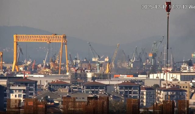 İstanbul- Tuzla'da tersanede gemide yangın -3 / Ek görüntüyle 