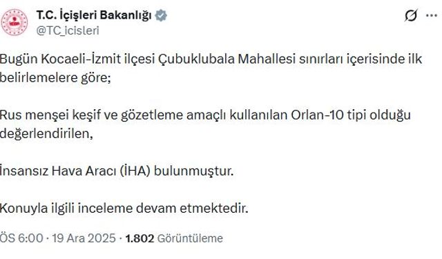 Kocaeli'de insansız hava aracı düştü (2)