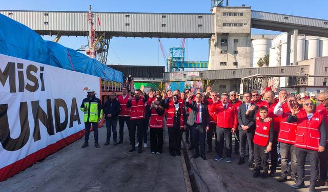 Mersin’den Gazze’ye 19’uncu ‘İyilik Gemisi’ yola çıktı