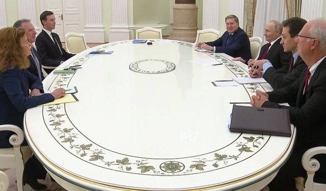 Putin, ABD Başkanı Özel Temsilcisi Witkoff’u Kremlin’de kabul etti