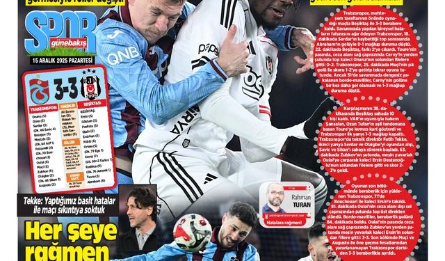 Trabzonspor’da yenilmezlik serisi 