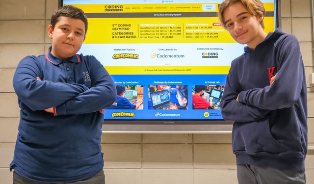Uluslararası Kodlama Olimpiyatları'nda ilk 10'da iki Türk öğrenci yer aldı