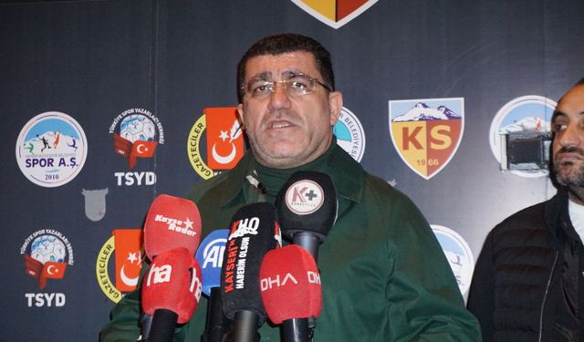 Zecorner Kayserispor Başkanı Açıkalın: Üç puanla da ayrılabilirdik