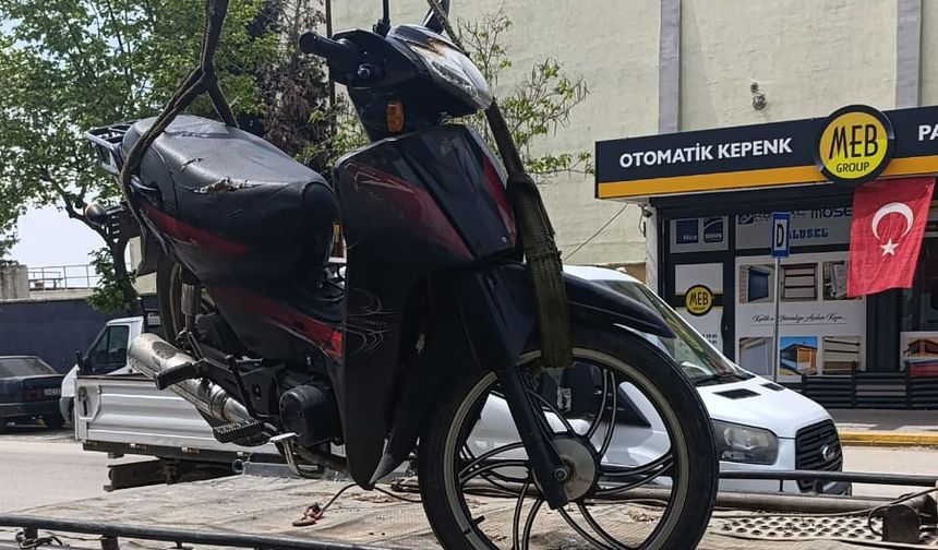 Edirne'de 55 motosiklet sürücüsüne 408 bin lira ceza
