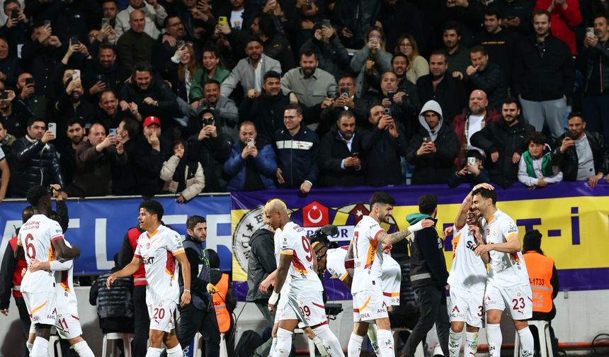 Galatasaray şampiyonluk yolunda hata yapmadı