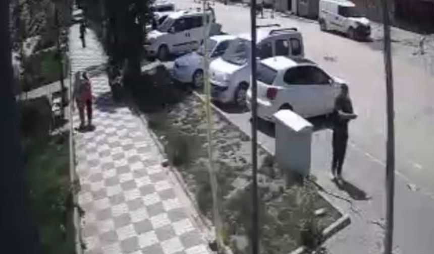 Sokak köpekleri, anne ile kızına saldırdı