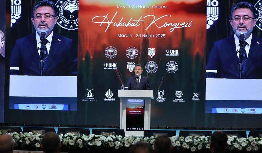 Tarım Bakanı Yumaklı: Hububat üretiminde yüzde 13'lük artış bekliyoruz