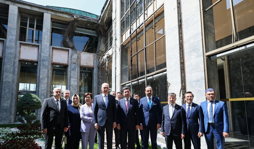 TBMM Başkanı Kurtulmuş, Kazakistan Meclis Başkanı Koşanov ile görüştü