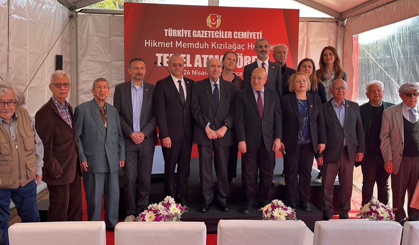 Türkiye Gazeteciler Cemiyeti Huzurevi'nin temeli törenle atıldı