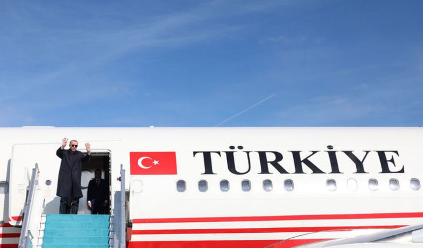 Cumhurbaşkanı Erdoğan, İtalya'ya gitti