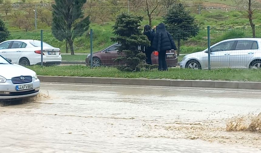 Malatya'da sağanak etkili oldu