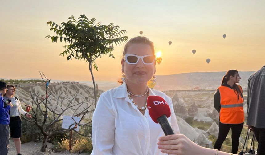 Kapadokya’da bayram tatili yoğunluğu