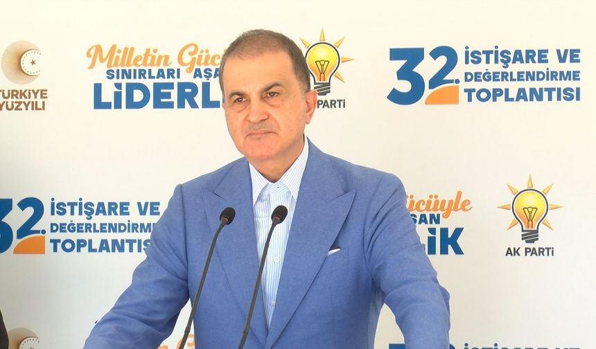 AK Parti Sözcüsü Çelik: Terörsüz Türkiye, bir pazarlık süreci değildir