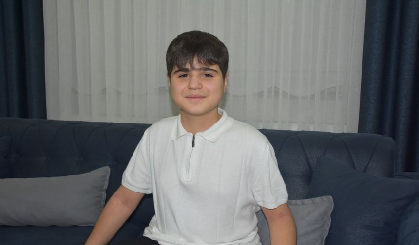 Batmanlı LGS 1'incisi Ömer: Bol bol kitap okudum