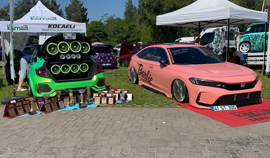 Modifiye tutkunları Bursa'da buluştu