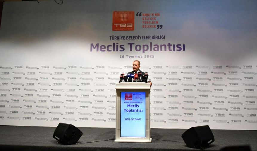 Türkiye Belediyeler Birliği'nde yeni başkanvekili Vahap Seçer oldu