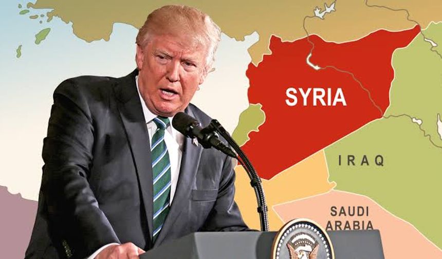 Donald Trump, Suriye’ye yönelik yaptırımları kaldırdı