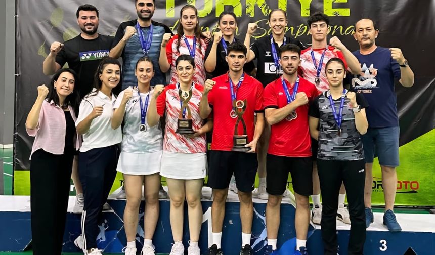 Badmintonda Zirve Erzincan’ın: Türkiye’nin En Büyüğü Oldu