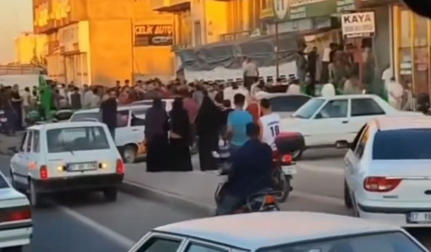 Şanlıurfa'da TIR araçlara çarpıp iş yerine girdi