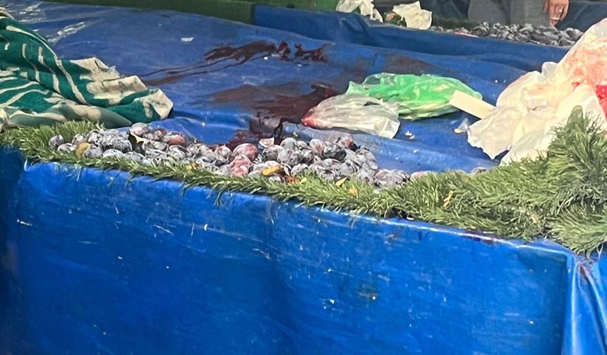 Polatlı'da pazarcı kavgasında kan aktı