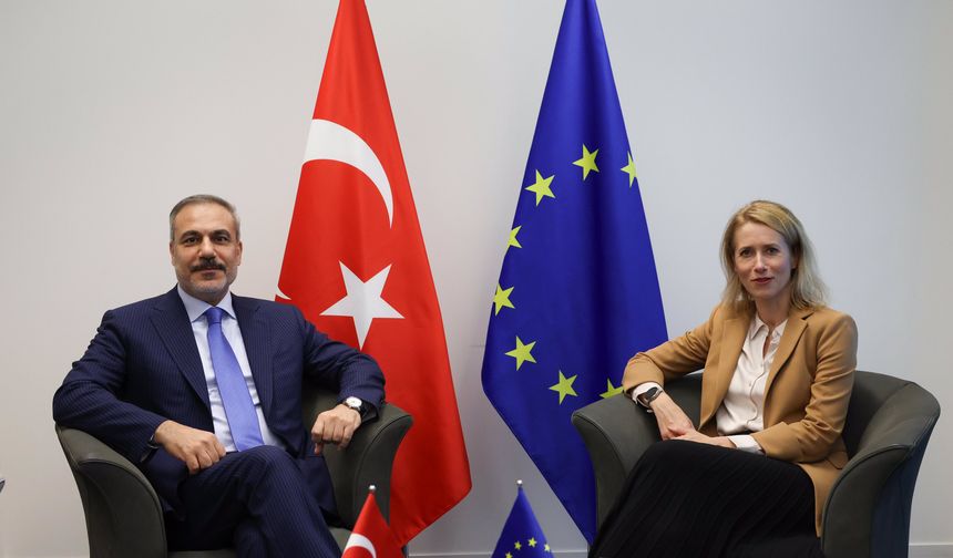 Bakan Fidan, AB Dış İlişkiler ve Güvenlik Politikası Yüksek Temsilcisi Kallas ile görüştü