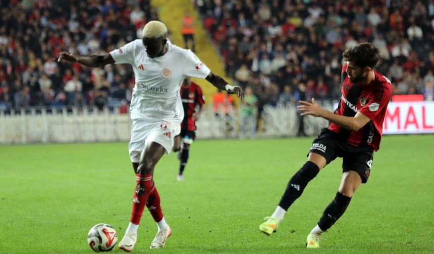 Gaziantep FK - Antalyaspor: 3-2