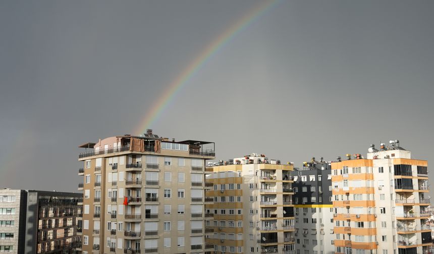 Antalya'da dolu yağışı