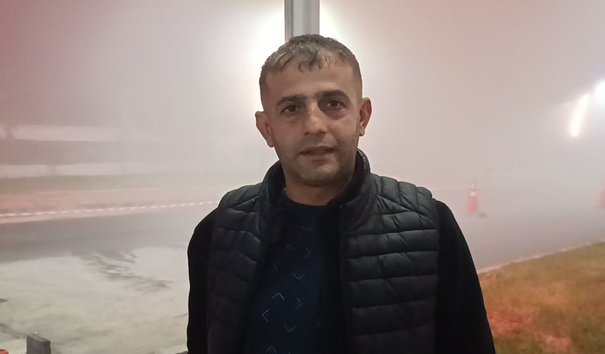 Batman'da yoğun sis; görüş mesafesi 5 metreye kadar düştü