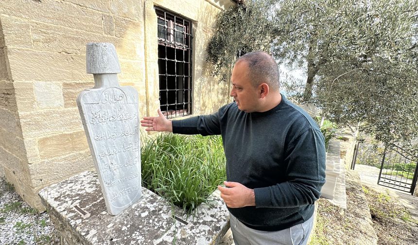 Çanakkale'de tarihi alanda bulunan 829 mezar taşı ve 67 kitabe kayıt altında