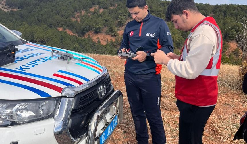 Çankırı'da kayıp vatandaş için arama çalışması başlatıldı