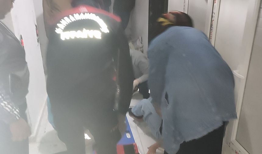Kahramanmaraş'ta asansör 9 kat aşağı düştü: 5 yaralı