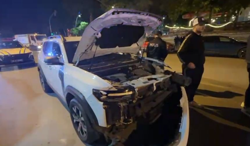 Kaza sonrası tekme ve yumruklu kavga / Video eklendi