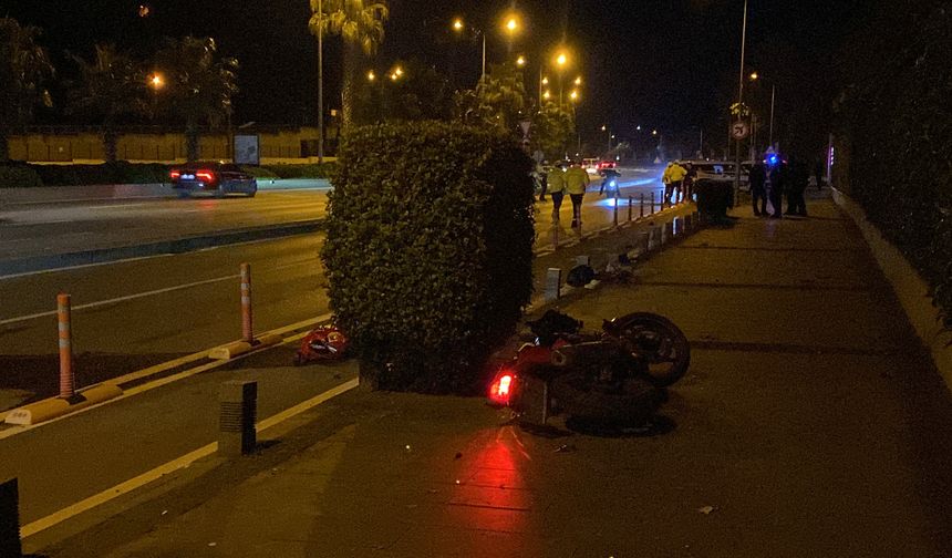 Motosiklet kazasında yaralanan yaya tedavi gördüğü hastanede yaşamını yitirdi