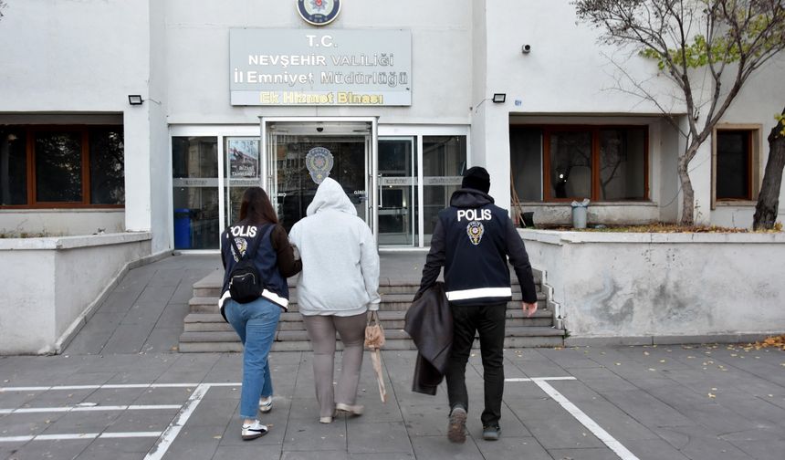 Nevşehir'de 'fuhuş' operasyonu: 5 gözaltı