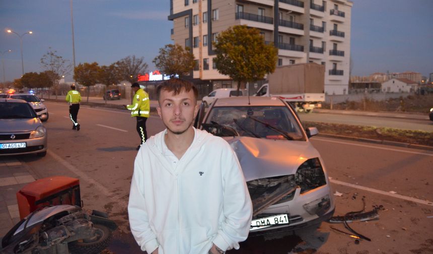 Park halindeki 3 araca çarpan alkollü sürücü, sağlık çalışanına 'Beni morga götürün' dedi