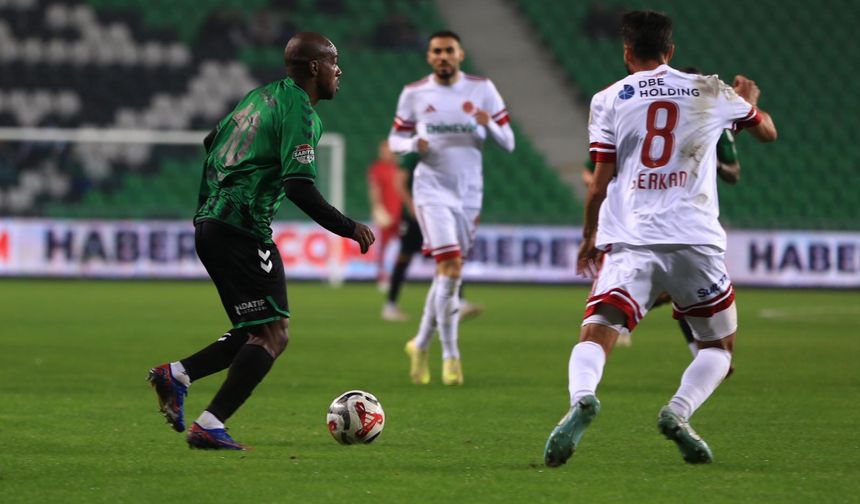 Sakaryaspor - Ümraniyespor: 1-1