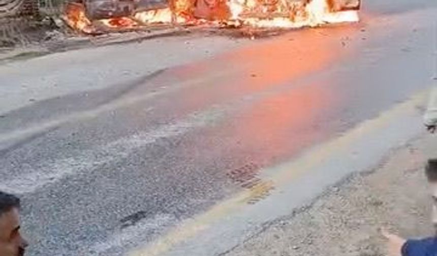 Aydın'da kaza sonrası iki araç da alev aldı: 2 yaralı