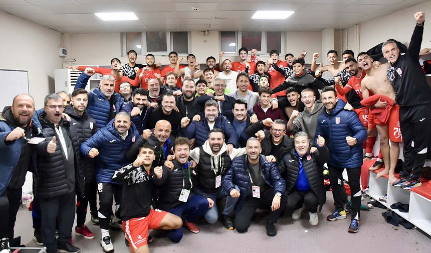 Balıkesirspor müthiş seriyle Play-Off'ta