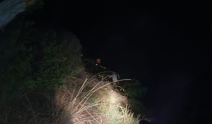 Bursa’da ormanda mahsur kalan vatandaş ekipler tarafından kurtarıldı