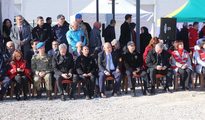 Denizli'de deprem tatbikatı