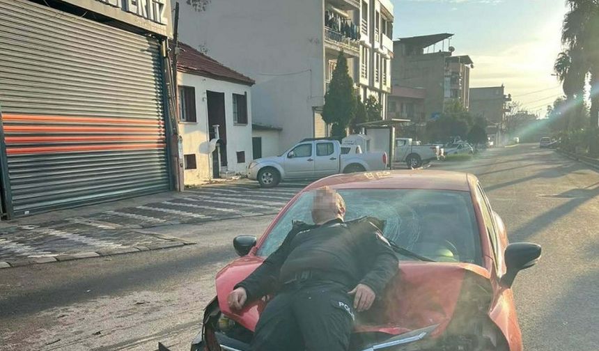 Eski eşinin kocası olan polise çarpıp görüntülerini ‘kaza’ notuyla paylaşan şüpheli tutuklandı