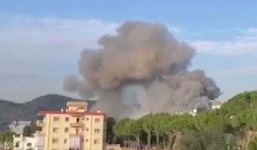 İsrail, Lübnan'ın güneyine hava saldırısı düzenledi / Video eklendi