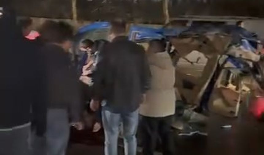 İstanbul- Başakşehir'de zincirleme trafik kazası; yaralılar var -1